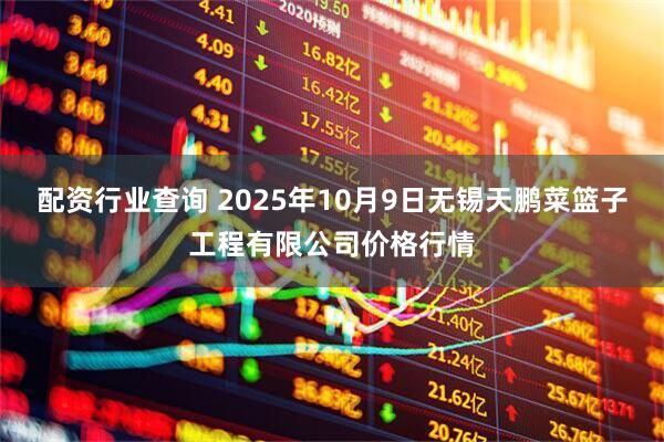 配资行业查询 2025年10月9日无锡天鹏菜篮子工程有限公司价格行情