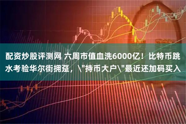 配资炒股评测网 六周市值血洗6000亿！比特币跳水考验华尔街拥趸，＂持币大户＂最近还加码买入